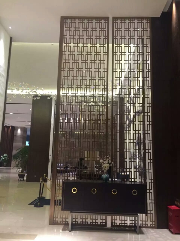 酒店大堂屏风